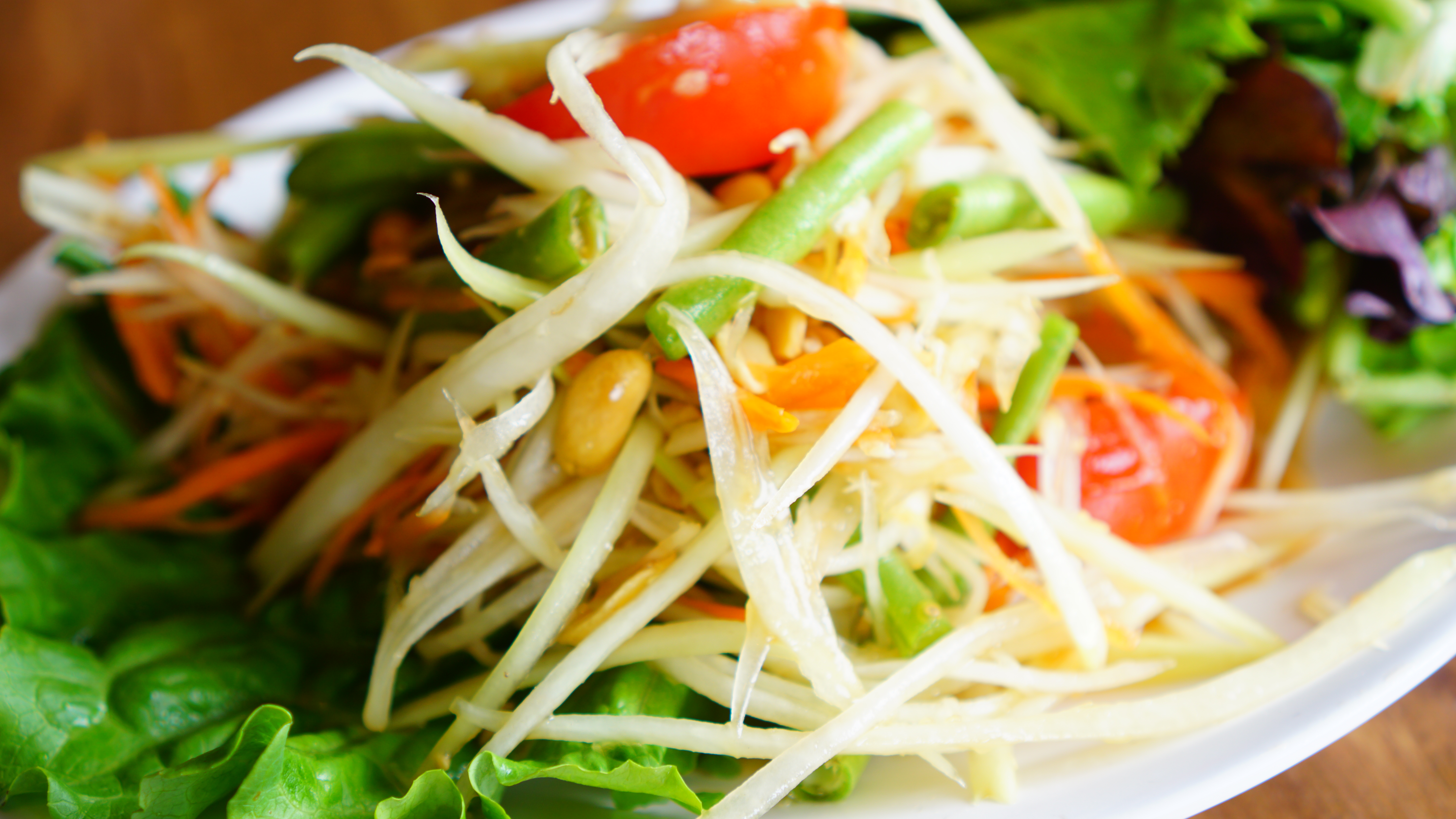 Order Papaya Salad food online from Chaiya thai restaurant store, San Francisco on bringmethat.com