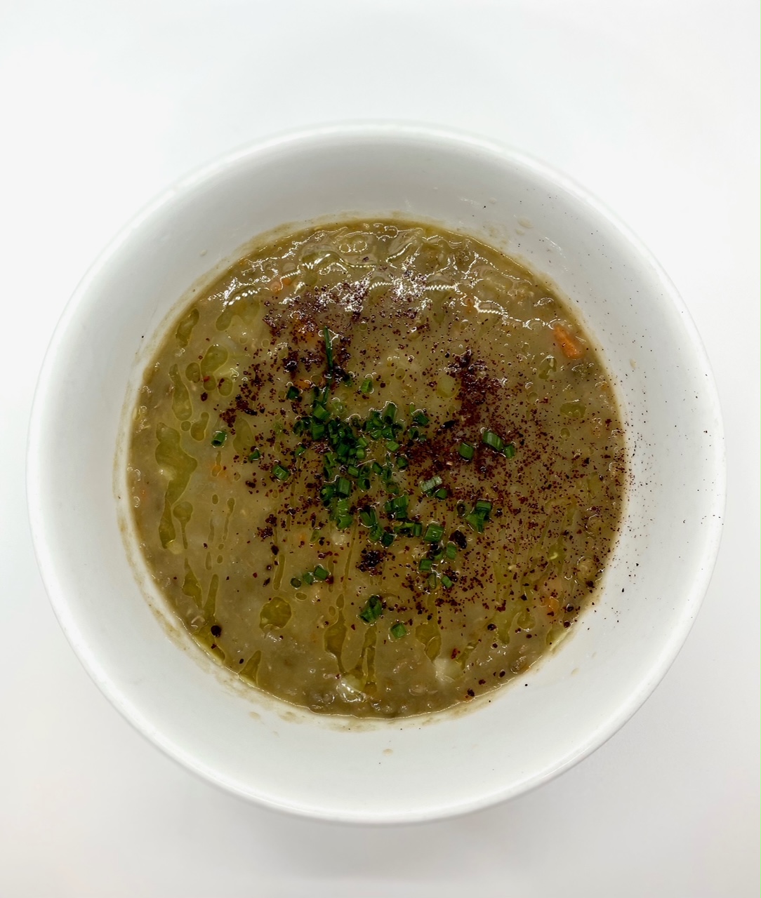 Order Lentil Soup 16oz food online from MishMish Cafe store, Montclair on bringmethat.com