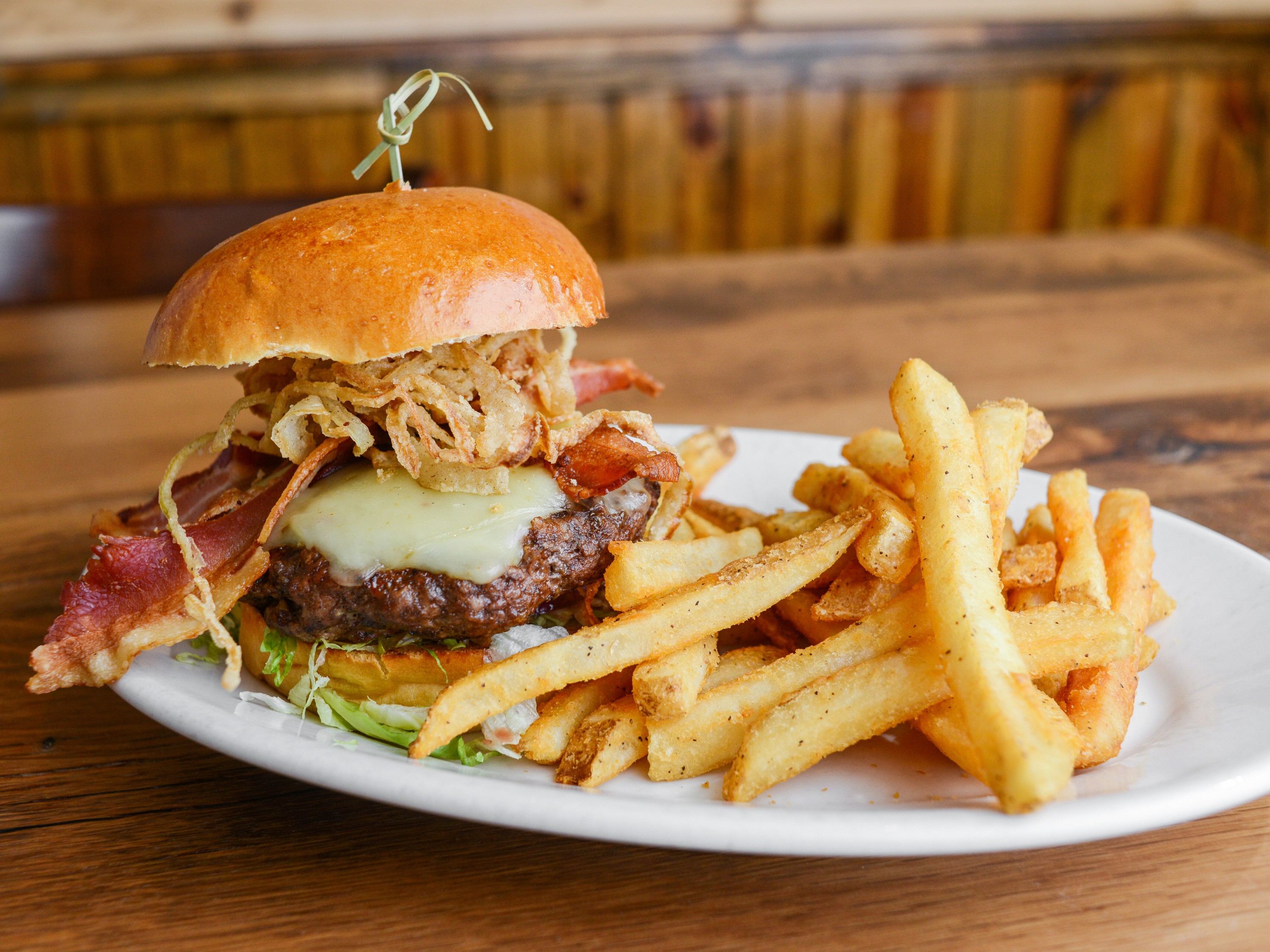 Order Smokehouse Burger food online from Prospector Grille & Saloon store, Mount Laurel on bringmethat.com