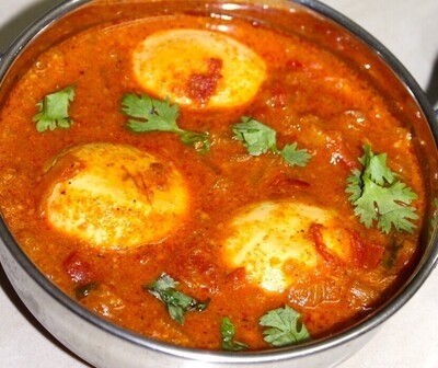Order South Indian Style Egg Korma food online from Peacock Indian Cuisine store, Plano on bringmethat.com