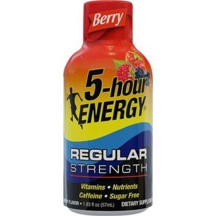 Order 5-Hour Energy Regular Strength Berry (1.93 oz) food online from 7-Eleven By Reef store, Atlanta on bringmethat.com