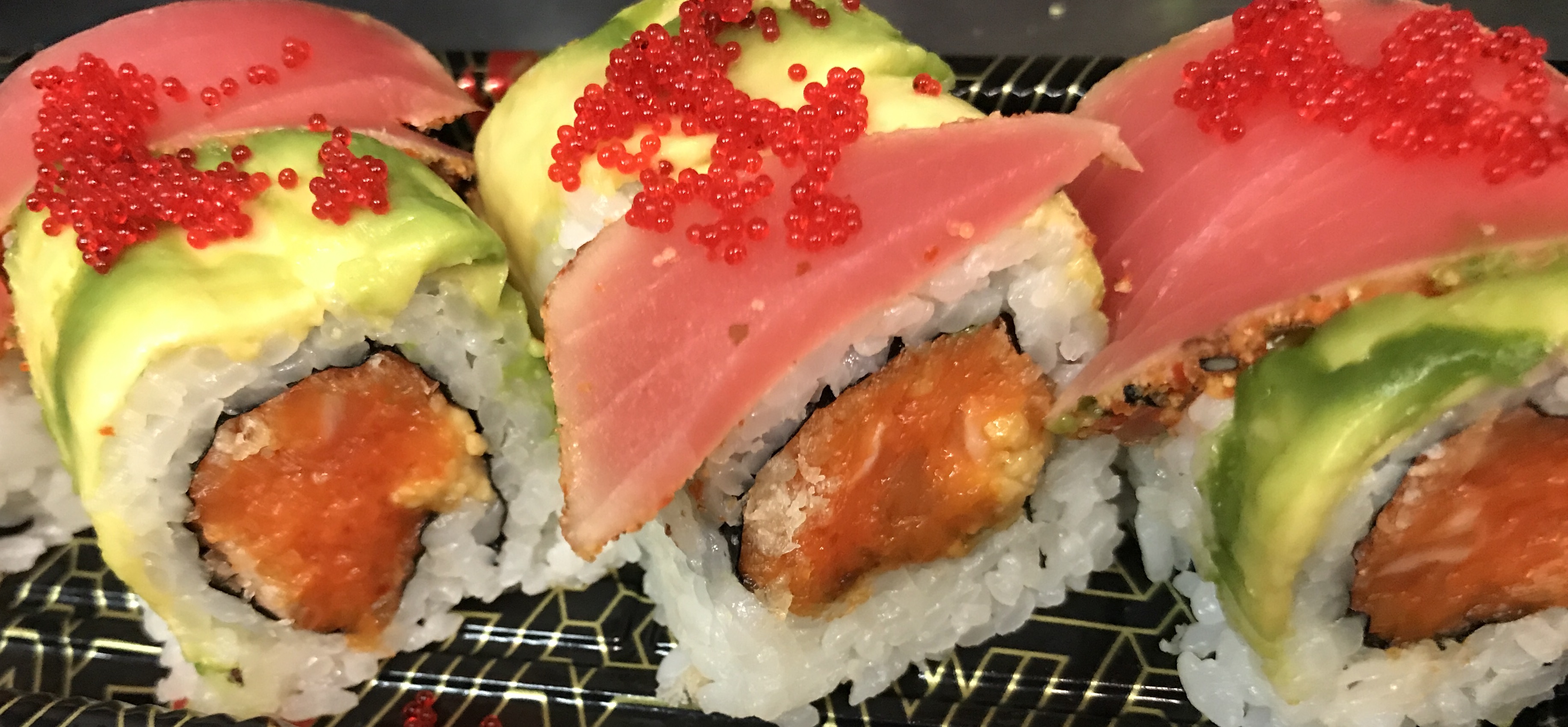 Order Spicy Twister Roll food online from Kani Sushi store, New York on bringmethat.com