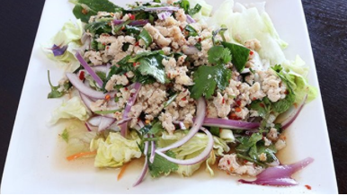 Order Larb Salad food online from Pinto Thai Bistro store, San Diego on bringmethat.com