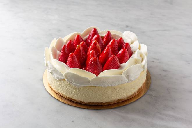 Order Fresh Strawberry Cheesecake food online from Porto Bakery & Cafe store, Buena Park on bringmethat.com