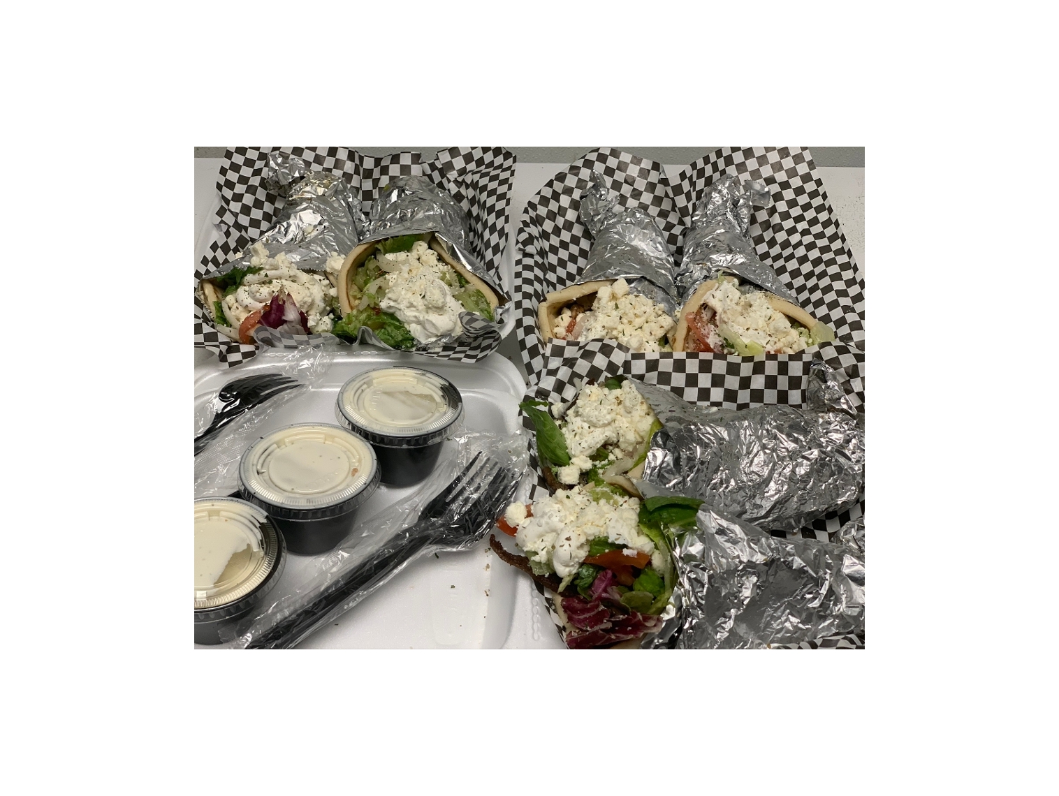 Order Lamb Gyro food online from The Pizza Cutters store, Syracuse on bringmethat.com