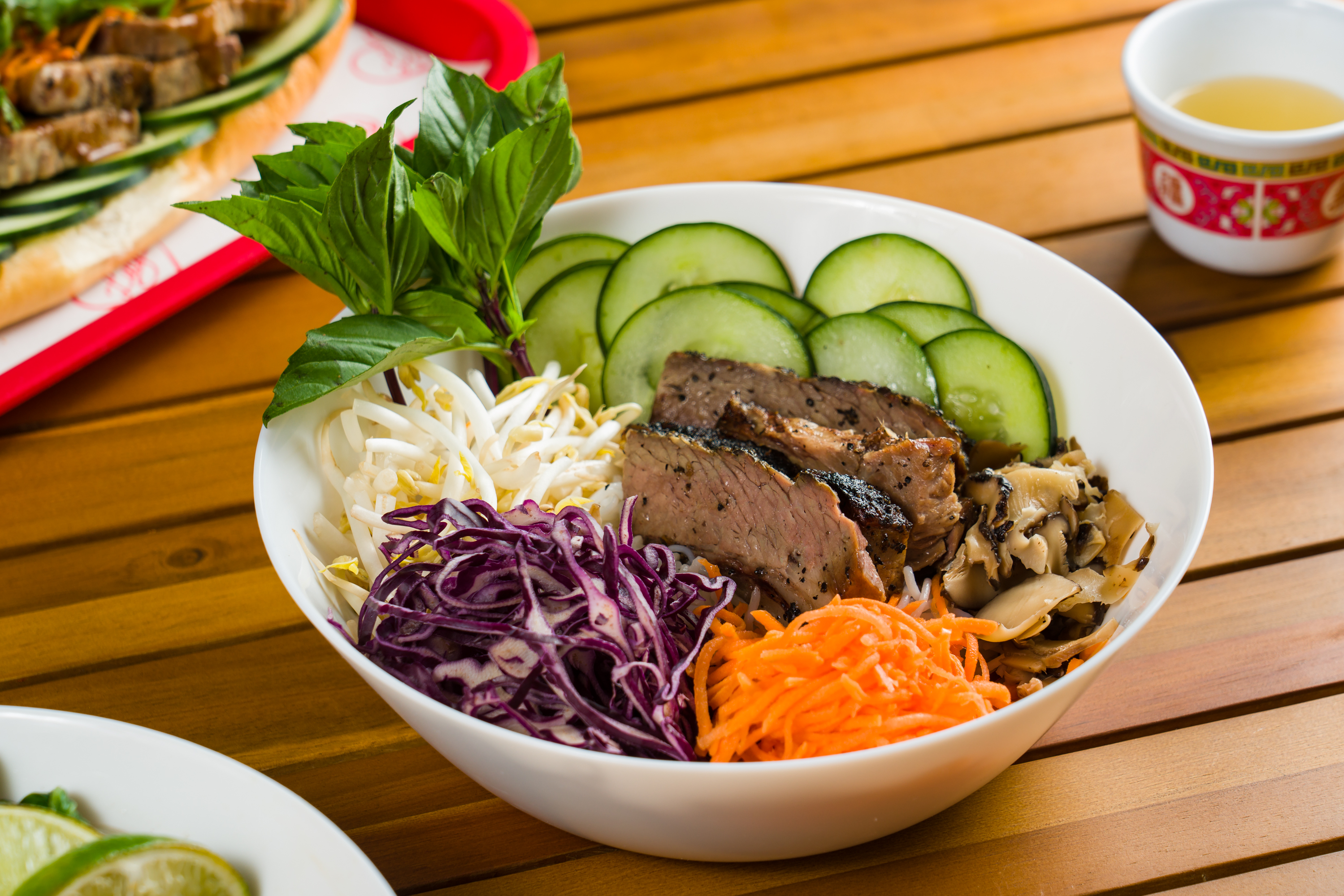 Order Smoked Brisket Vermicelli Bowl food online from Lucy's Vietnamese Kitchen store, Brooklyn on bringmethat.com