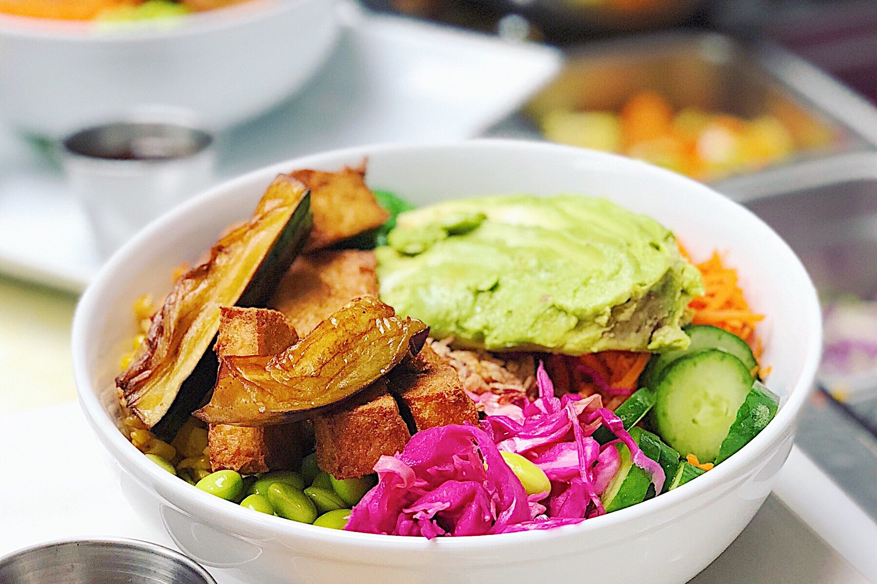 Order Miso Rainbow Bowl food online from Sage Plant Based Bistro & Brewery store, Culver City on bringmethat.com