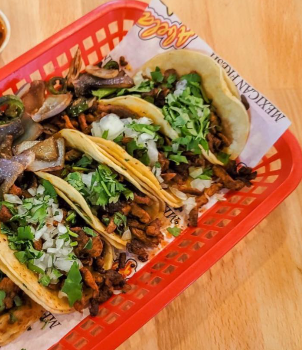 Order Cabeza Taco food online from Abelardo Mexican Fresh store, Omaha on bringmethat.com
