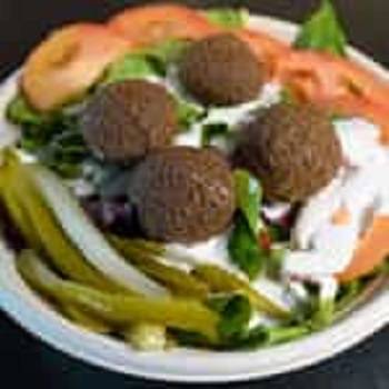 Order Falafel Salad food online from Abu Omar Halal store, Katy on bringmethat.com