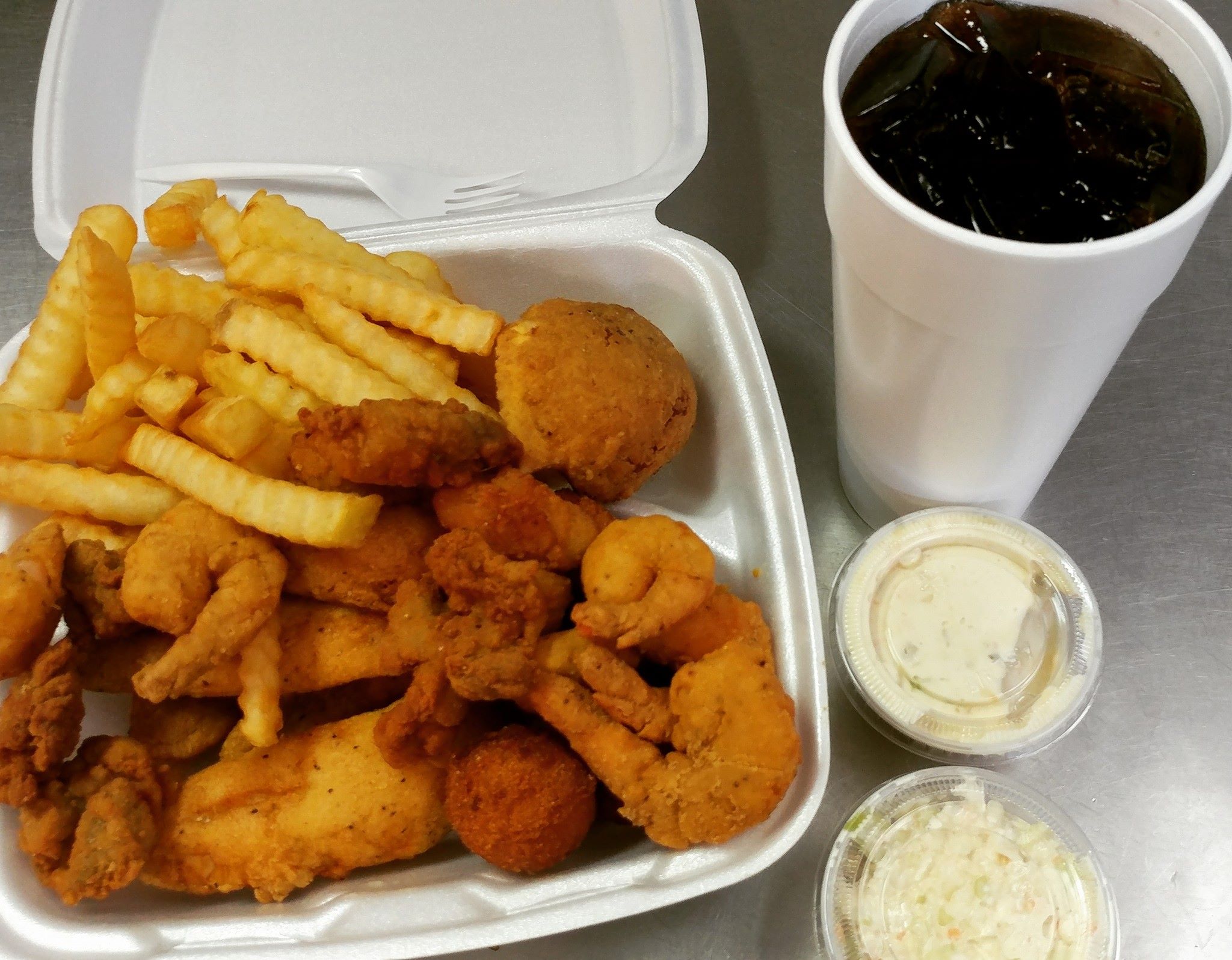 Order Seafood Combination food online from Chicken King store, Charlotte on bringmethat.com