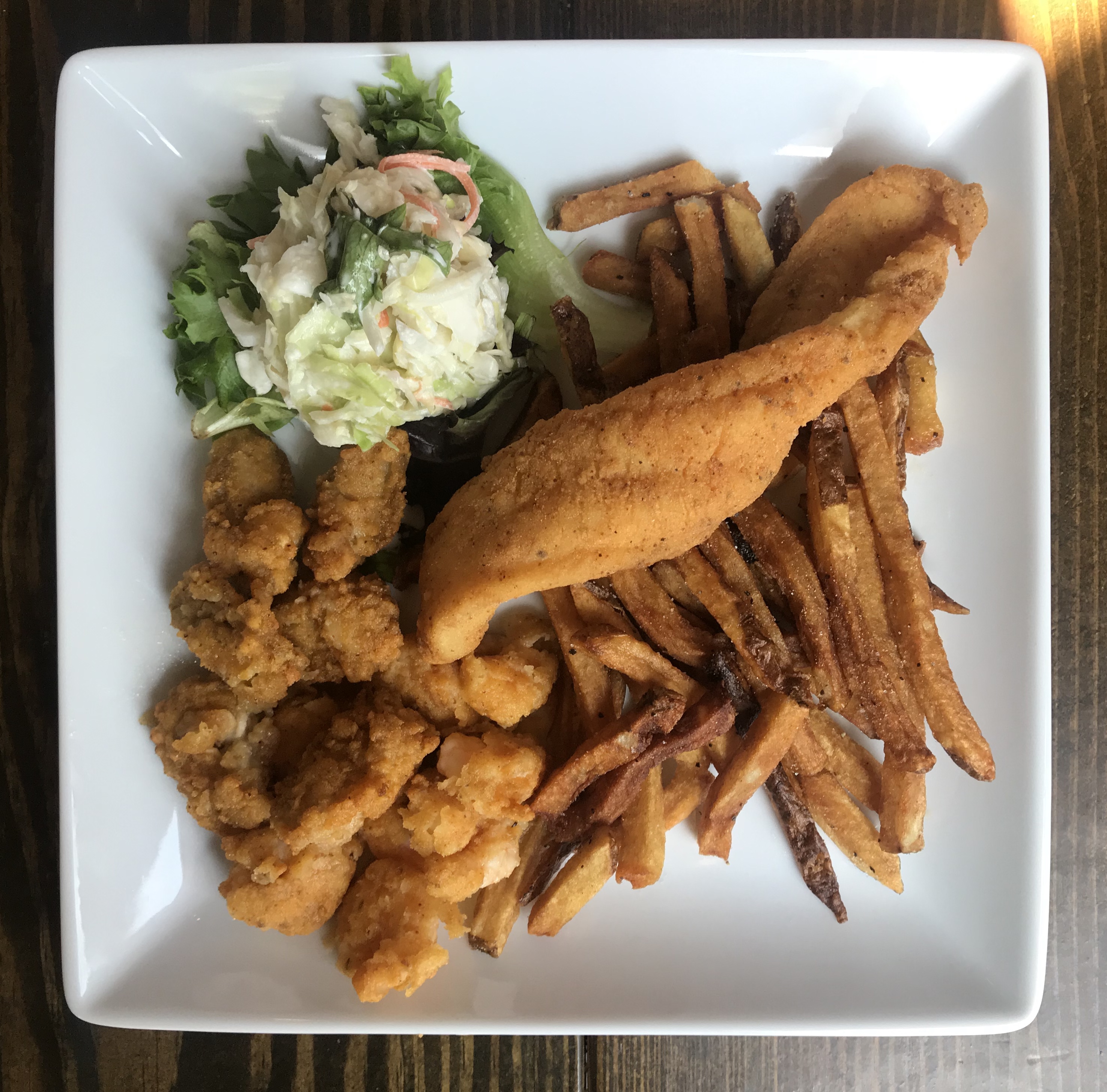 Order Fried Seafood Platter food online from The Big Easy store, Raleigh on bringmethat.com