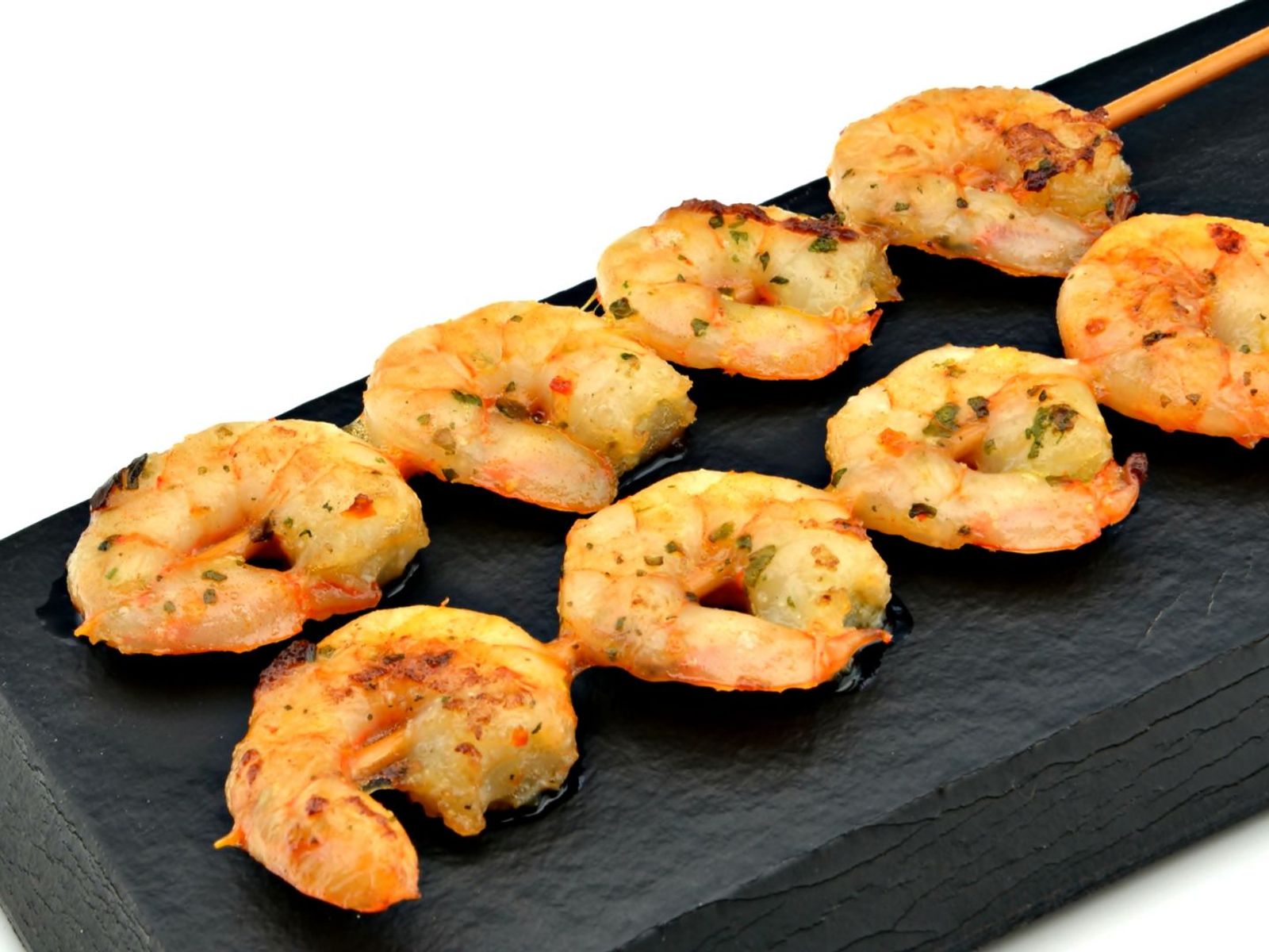 Order Two Broiled Shrimp Skewers food online from Sizzler store, Nampa on bringmethat.com