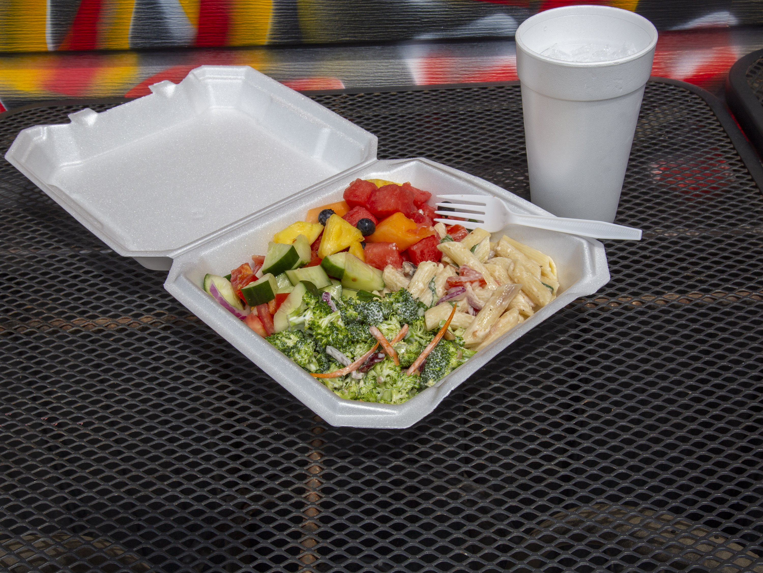Order Q’s Sampler Salad food online from Off The Grill By Chef Q store, Hixson on bringmethat.com