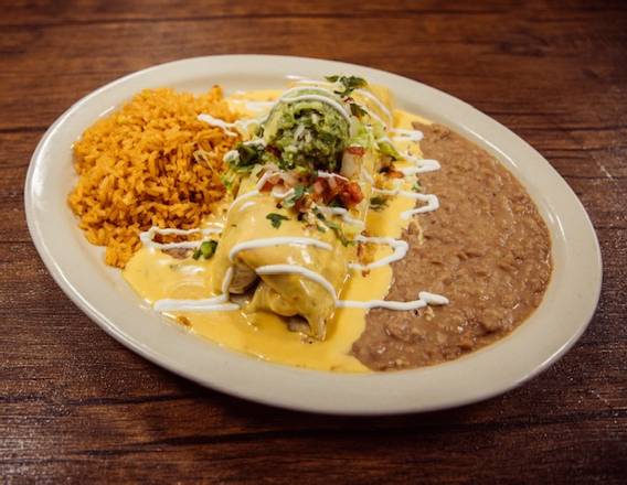 Order Burrito food online from Las Flamas Mexican Kitchen store, Dallas on bringmethat.com