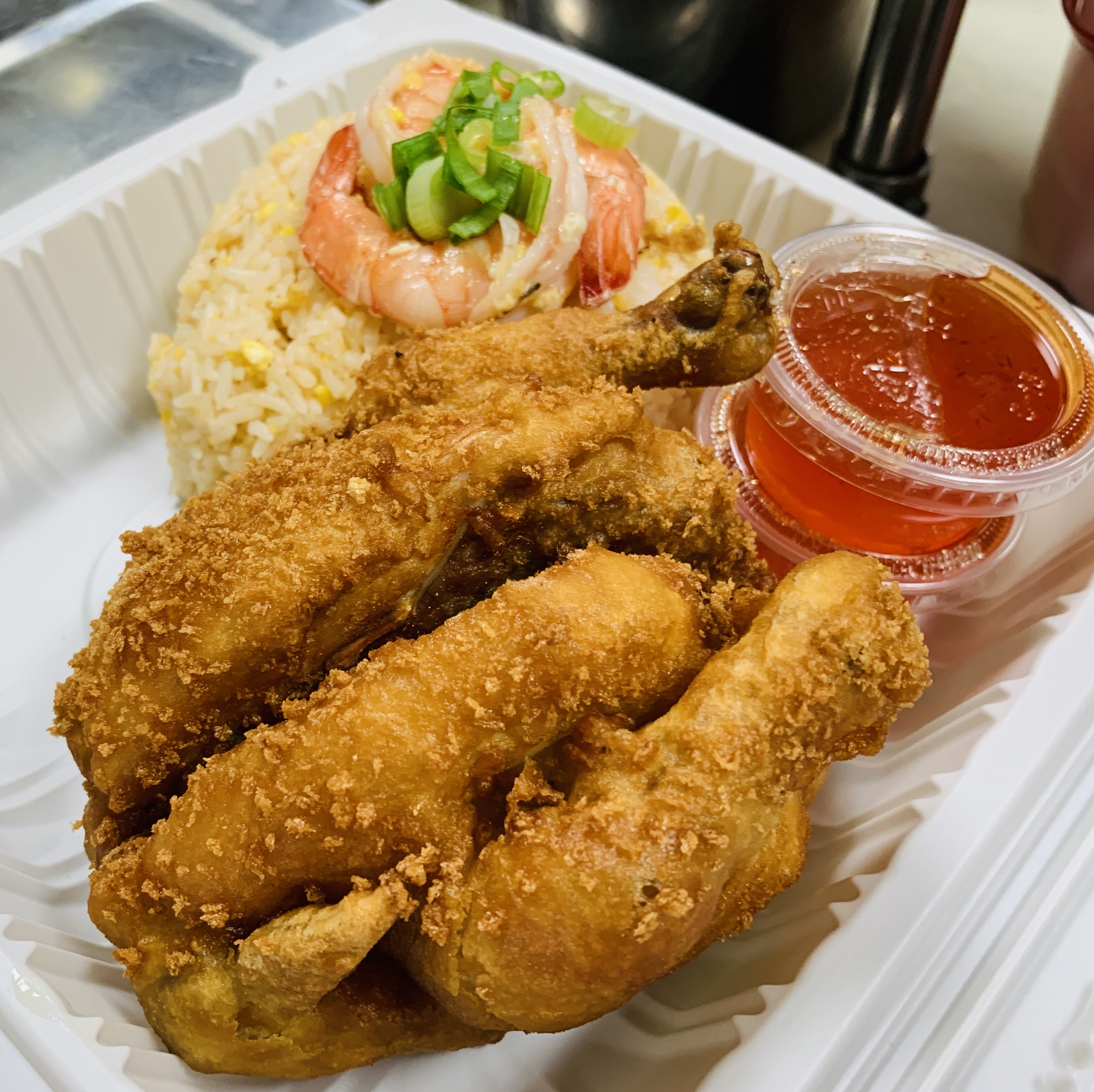 Order A7. Chubby Chicken Dinner Special food online from Shine Thai Cuisine store, Daly City on bringmethat.com