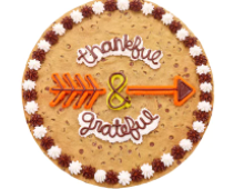 Order Thankful and Grateful- HF2656 food online from Cookie Co store, Longview on bringmethat.com