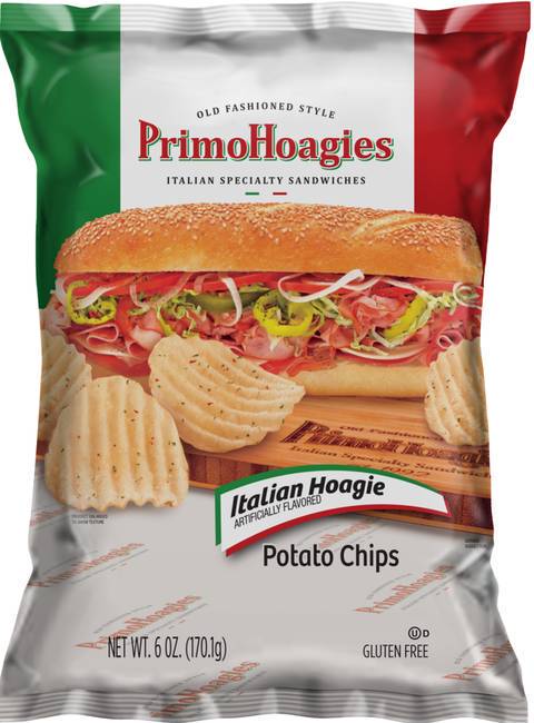 Order Italian Hoagie Chips food online from Primohoagies store, Middle on bringmethat.com