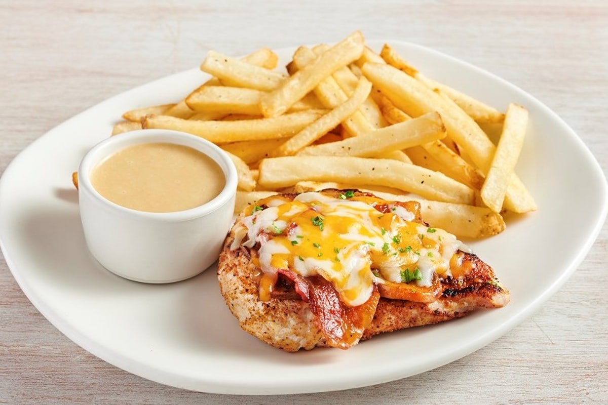 Order Alice Springs Chicken® (5 oz) food online from Outback Steakhouse store, Lubbock on bringmethat.com