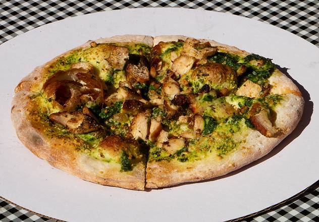 Order Chicken Pesto food online from Magpies Gourmet Pizza store, Tucson on bringmethat.com