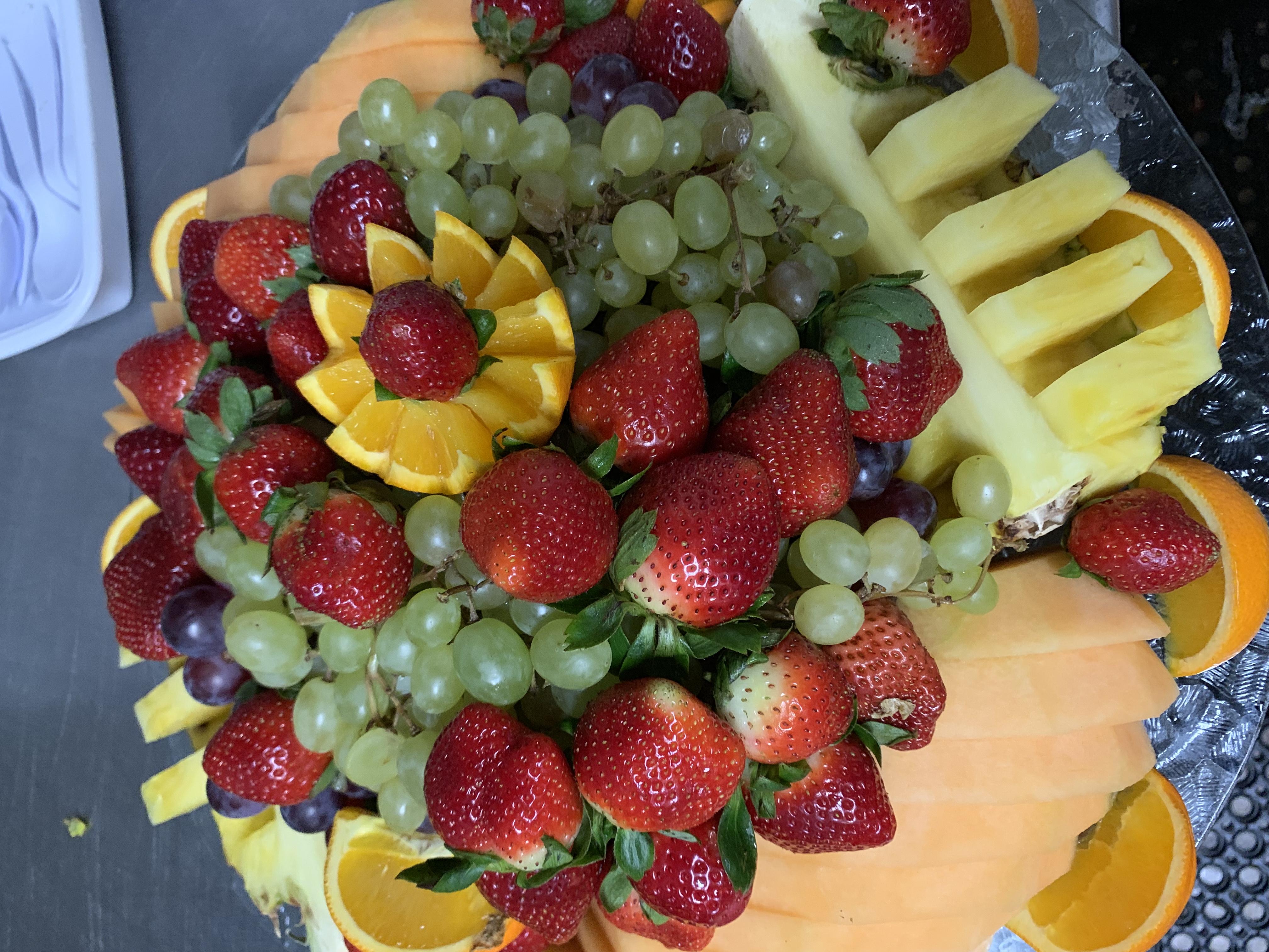 Order Mixed Fruit Platter food online from Cafe Gourmand Restaurant store, Staten Island on bringmethat.com
