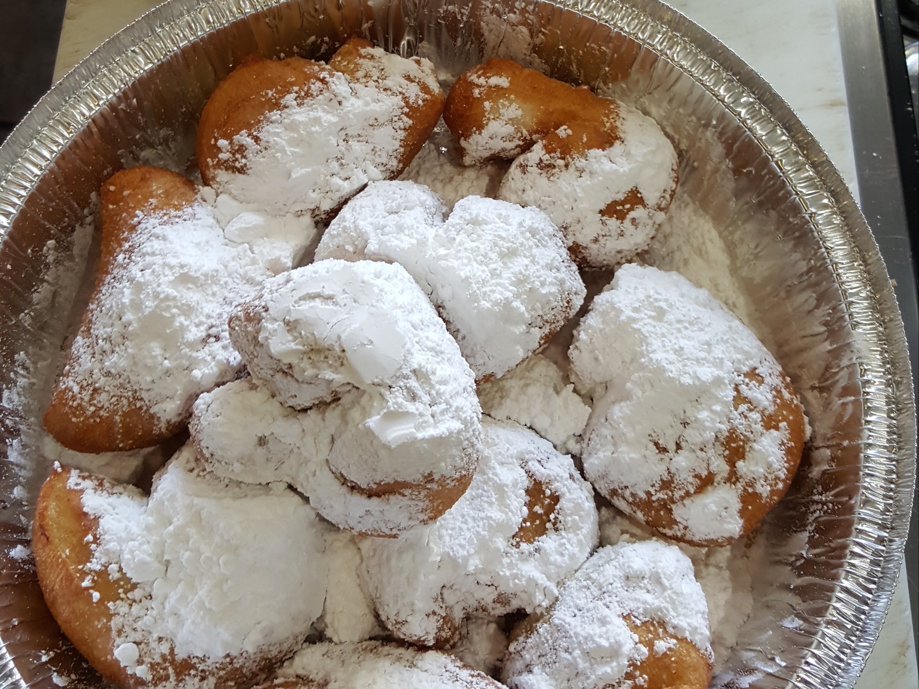 Order SWEET FRIED DOUGH food online from Original Pappas Pizza Downtown store, Stamford on bringmethat.com
