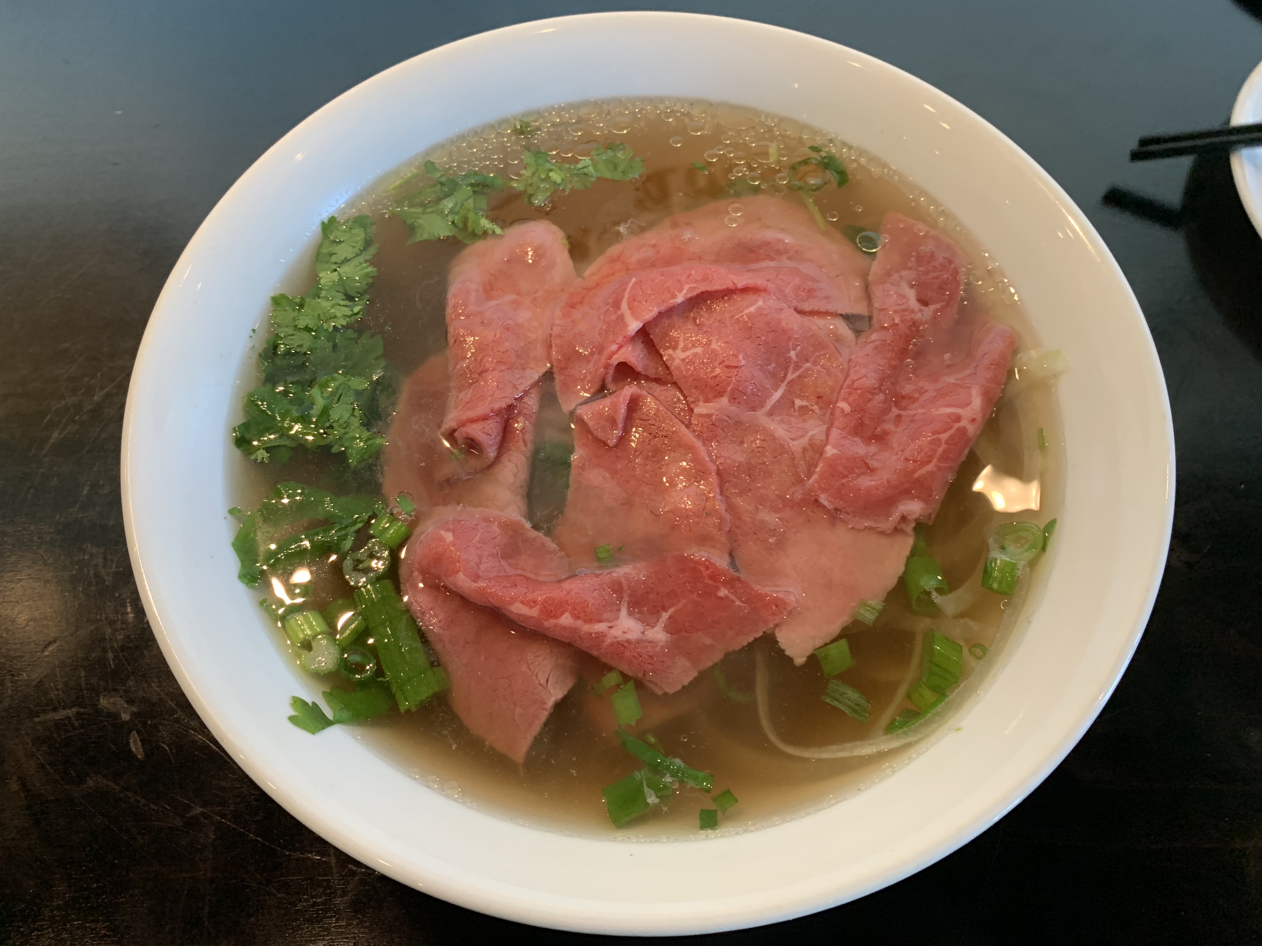 Order P13. Pho Sliced Steak- Pho Tai food online from Pho Amour store, Fontana on bringmethat.com