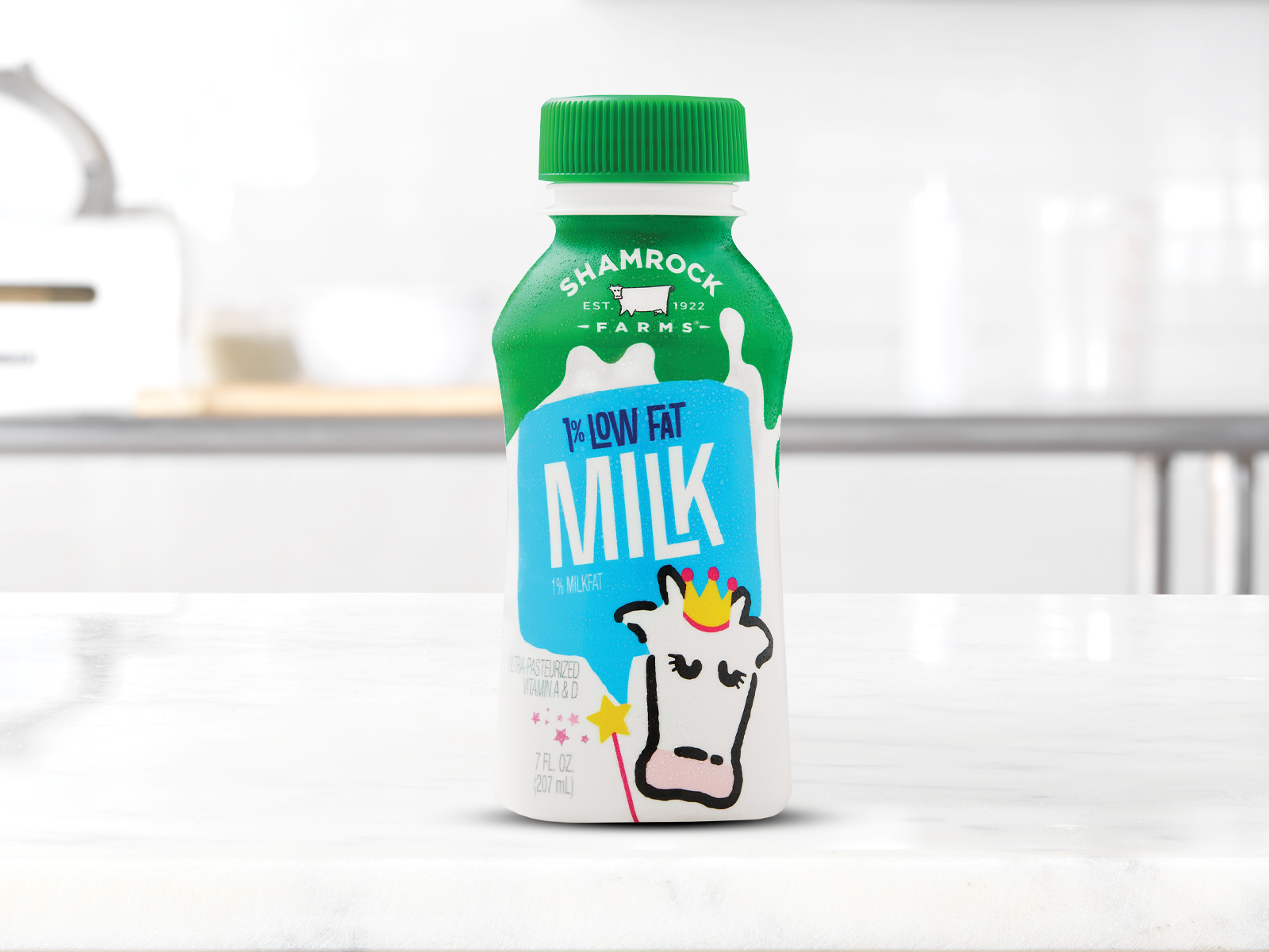 Order Shamrock Farms® Low-Fat Milk (7 oz.) food online from Arby store, Ona on bringmethat.com