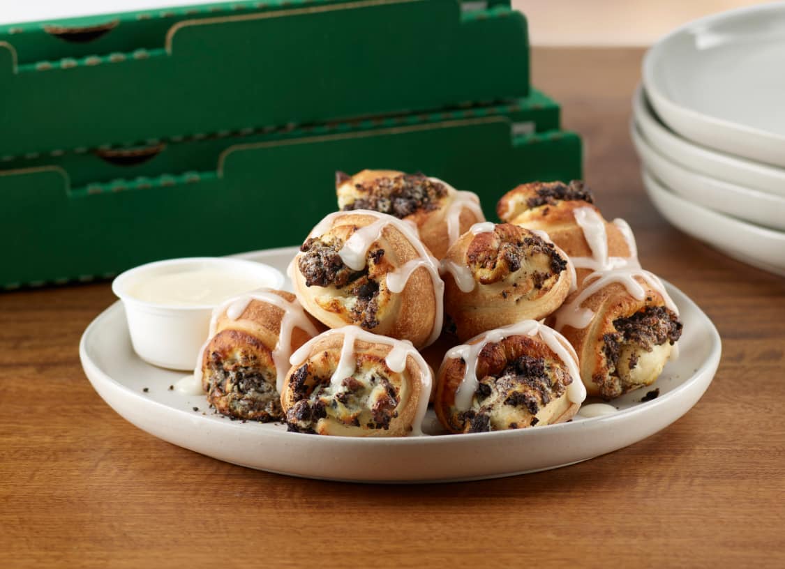 Order OREO® Cookie Papa Bites food online from Papa Johns Pizza store, Brunswick on bringmethat.com