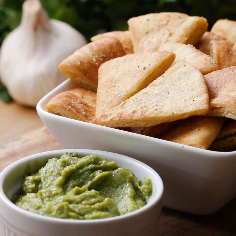 Order Pita Chips food online from Hollywood Mediterranean Cuisine store, Roseville on bringmethat.com