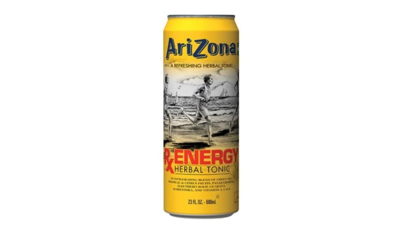 Order AriZona RX Energy Herbal Tonic 23oz food online from Ross Liquor store, Sylmar on bringmethat.com