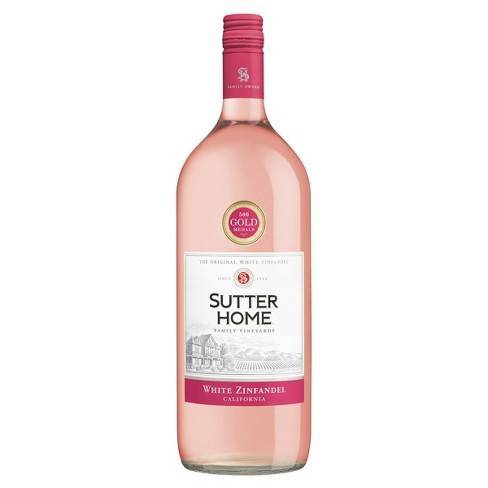 Order Sutter Home White Zinfandel, 1.5L wine (9.8% ABV) food online from Pit Stop Liquor Mart store, El Monte on bringmethat.com
