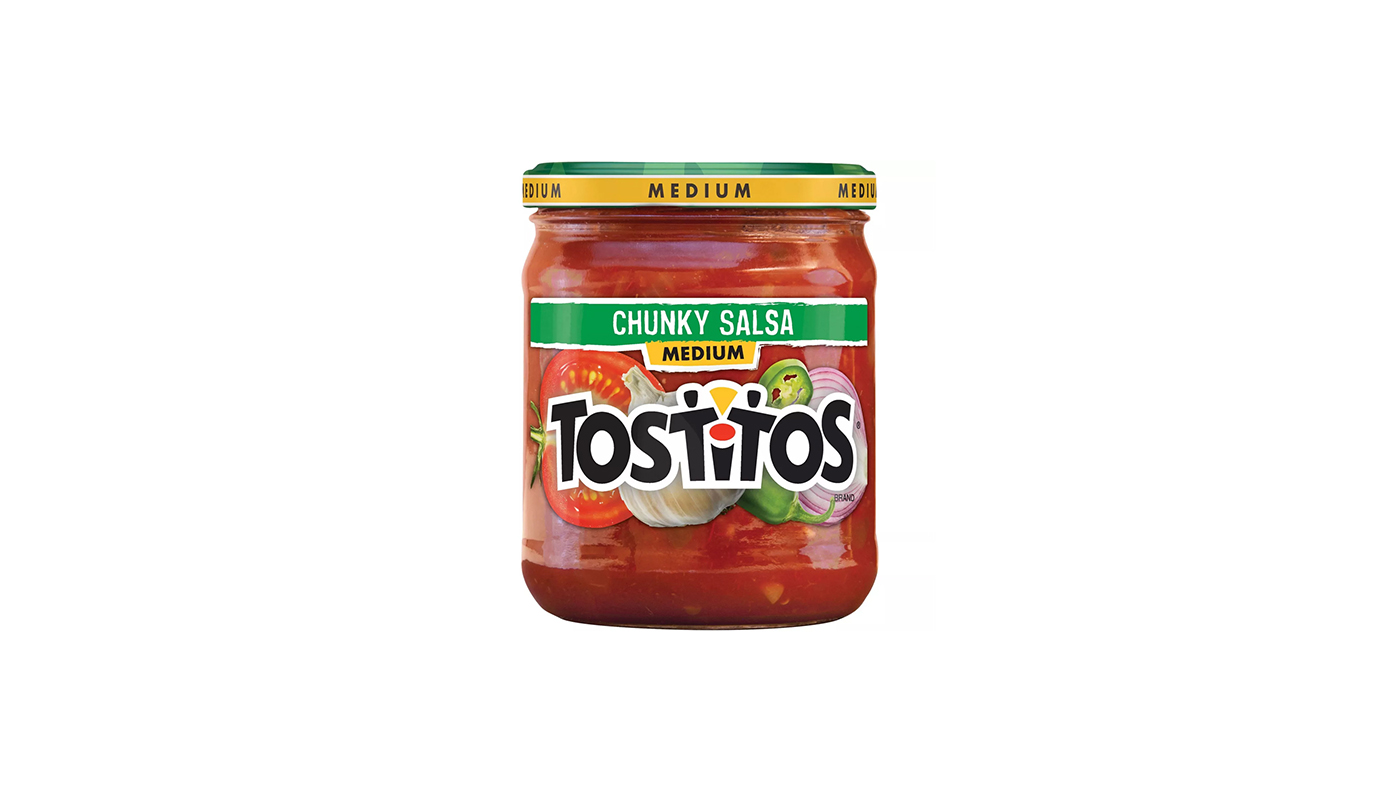 Order Tostitos Medium Hot Salsa 15oz food online from Extramile store, Palm Springs on bringmethat.com