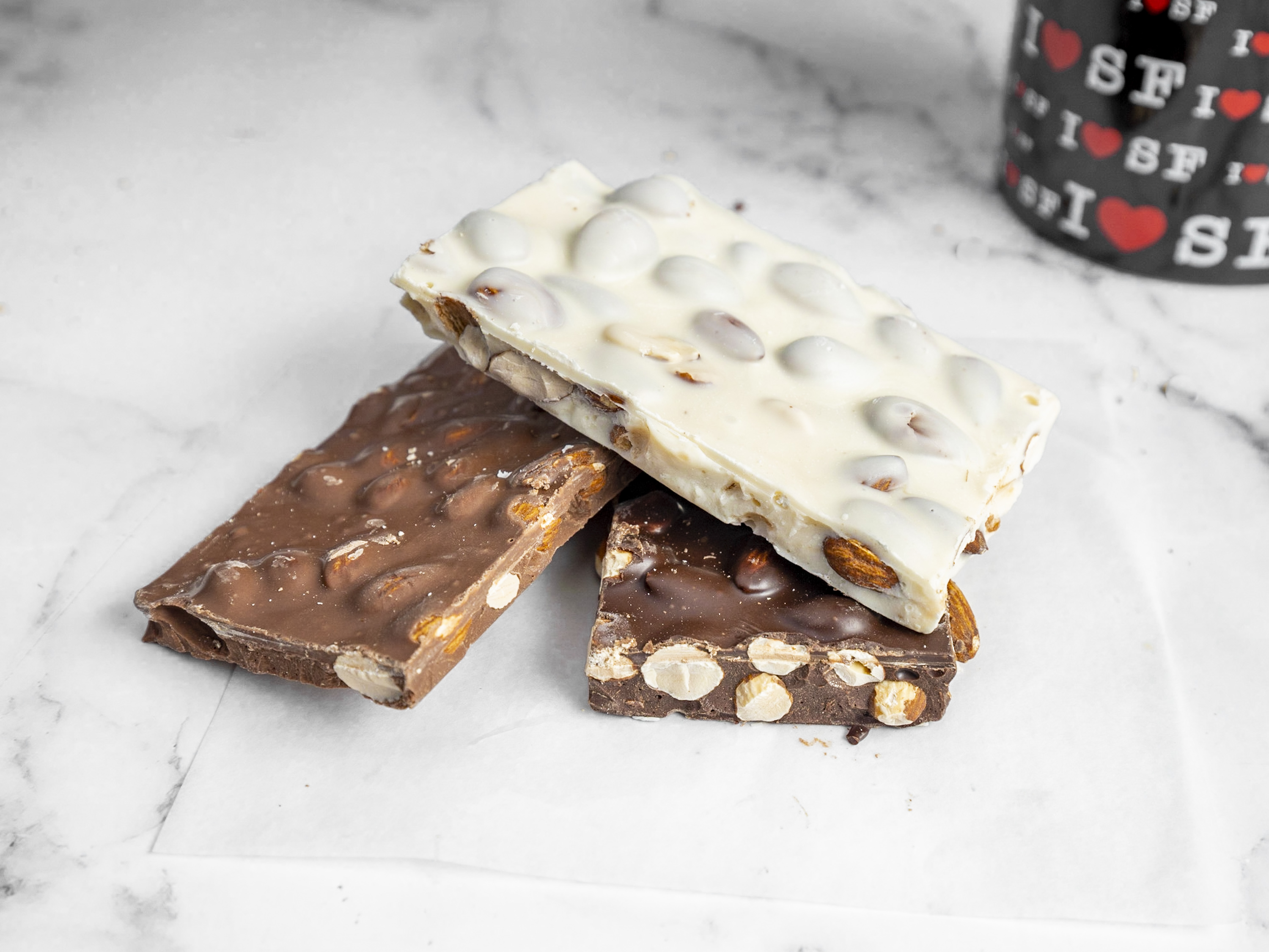 Order Almond Bark food online from San Francisco Chocolate Store store, San Francisco on bringmethat.com