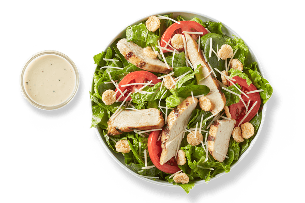 Order SUPERGREEN CAESAR  food online from Tropical Smoothie Cafe store, Huntington on bringmethat.com