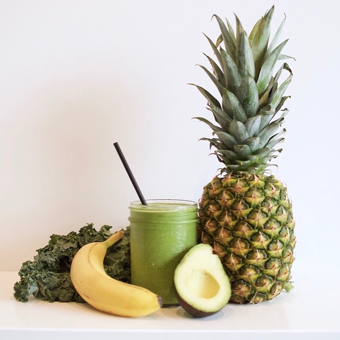 Order Kale Banana Smoothie food online from Truenorth store, Chicago on bringmethat.com