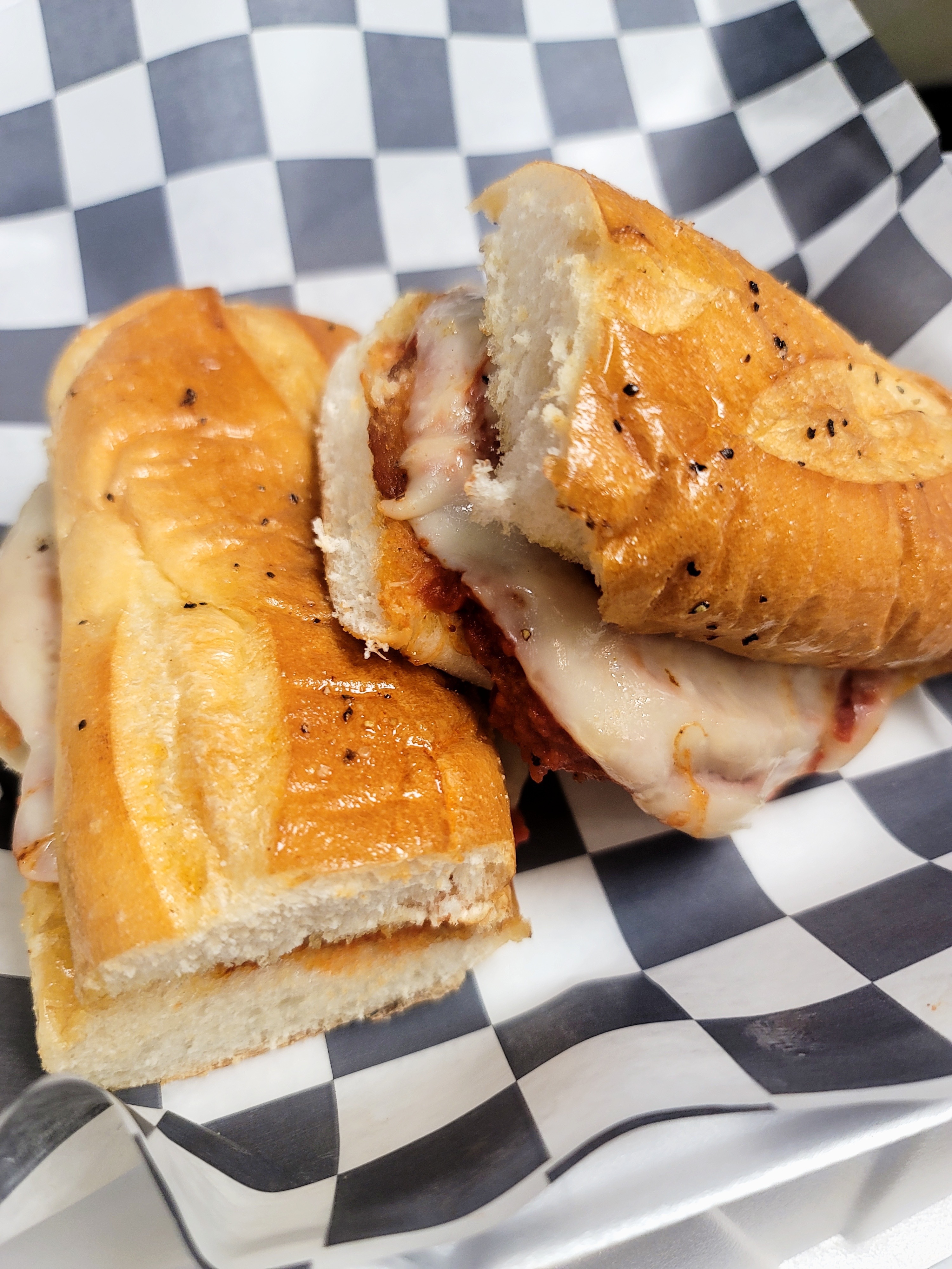 Order Chicken Parm Sandwich food online from Hunt Annex Lounge store, Woodlyn on bringmethat.com