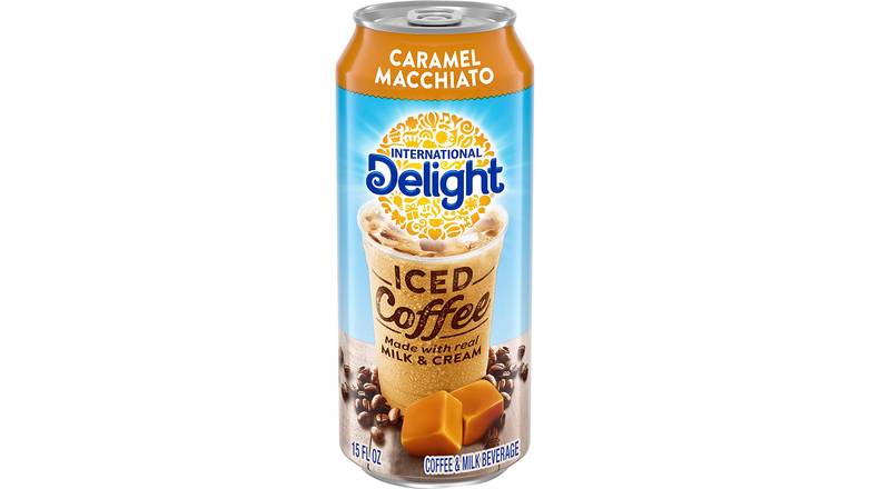Order International Delight Iced Coffee, Caramel Macchiato food online from Red Roof Market store, Lafollette on bringmethat.com