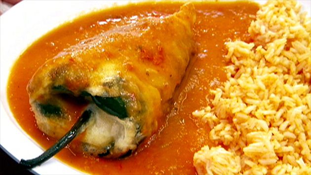 Order Chile Relleno food online from Mi Rancho Restaurant store, Hackensack on bringmethat.com