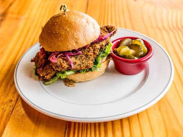Order Fried Chicken Sandwich food online from Cleveland Vegan store, Lakewood on bringmethat.com
