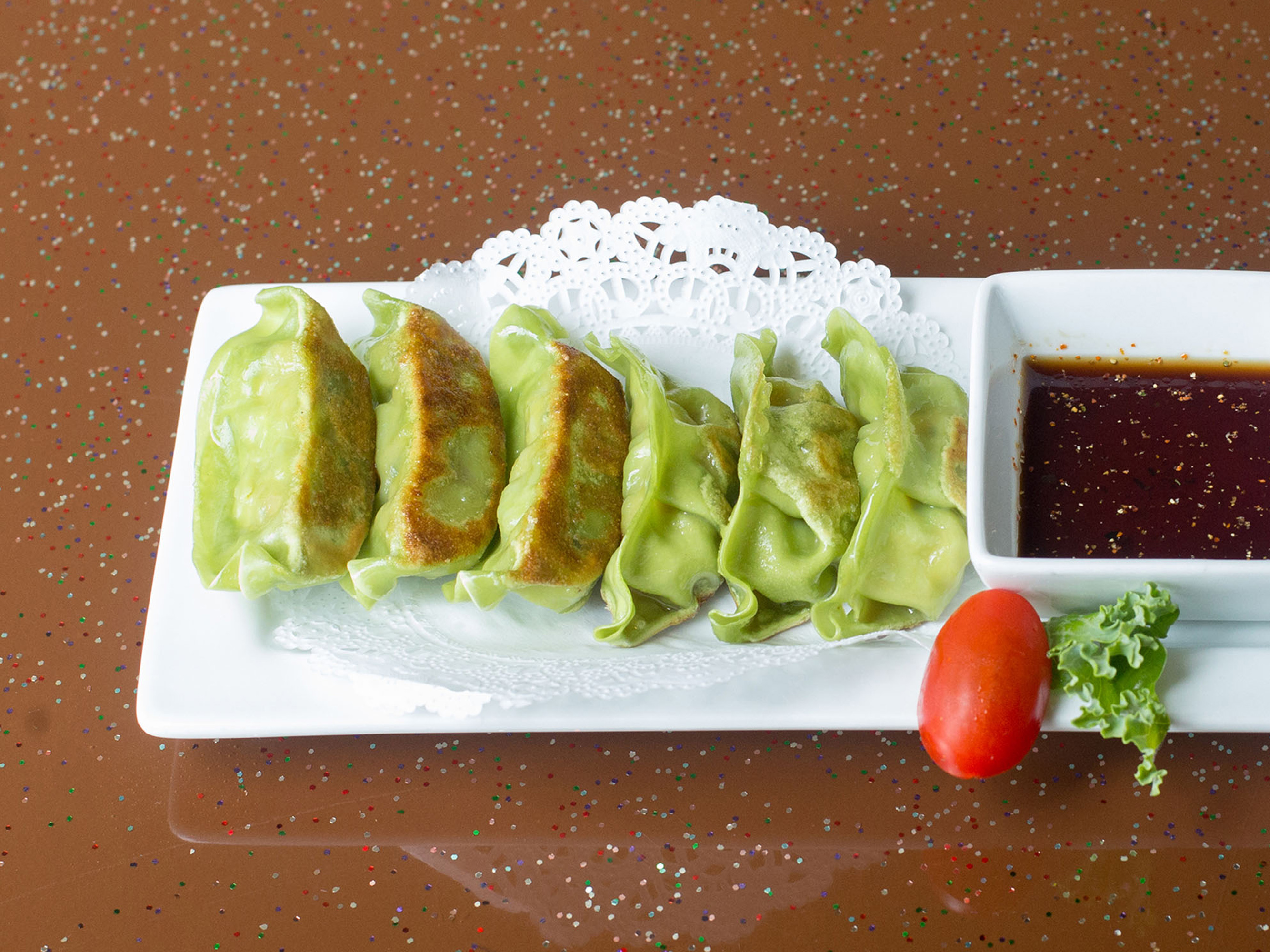 Order Vegetable Gyoza food online from Wild Orchid store, Southington on bringmethat.com