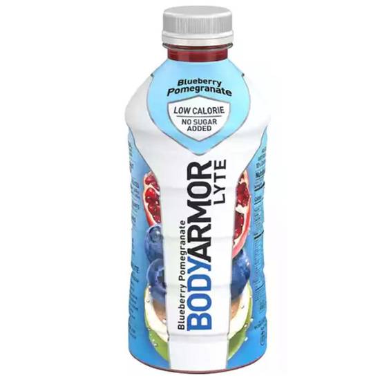 Order Body Armor Lyte No Sugar Added Blueberry Pomegranate Sports Drink 28 oz food online from Exxon Food Mart store, Port Huron on bringmethat.com