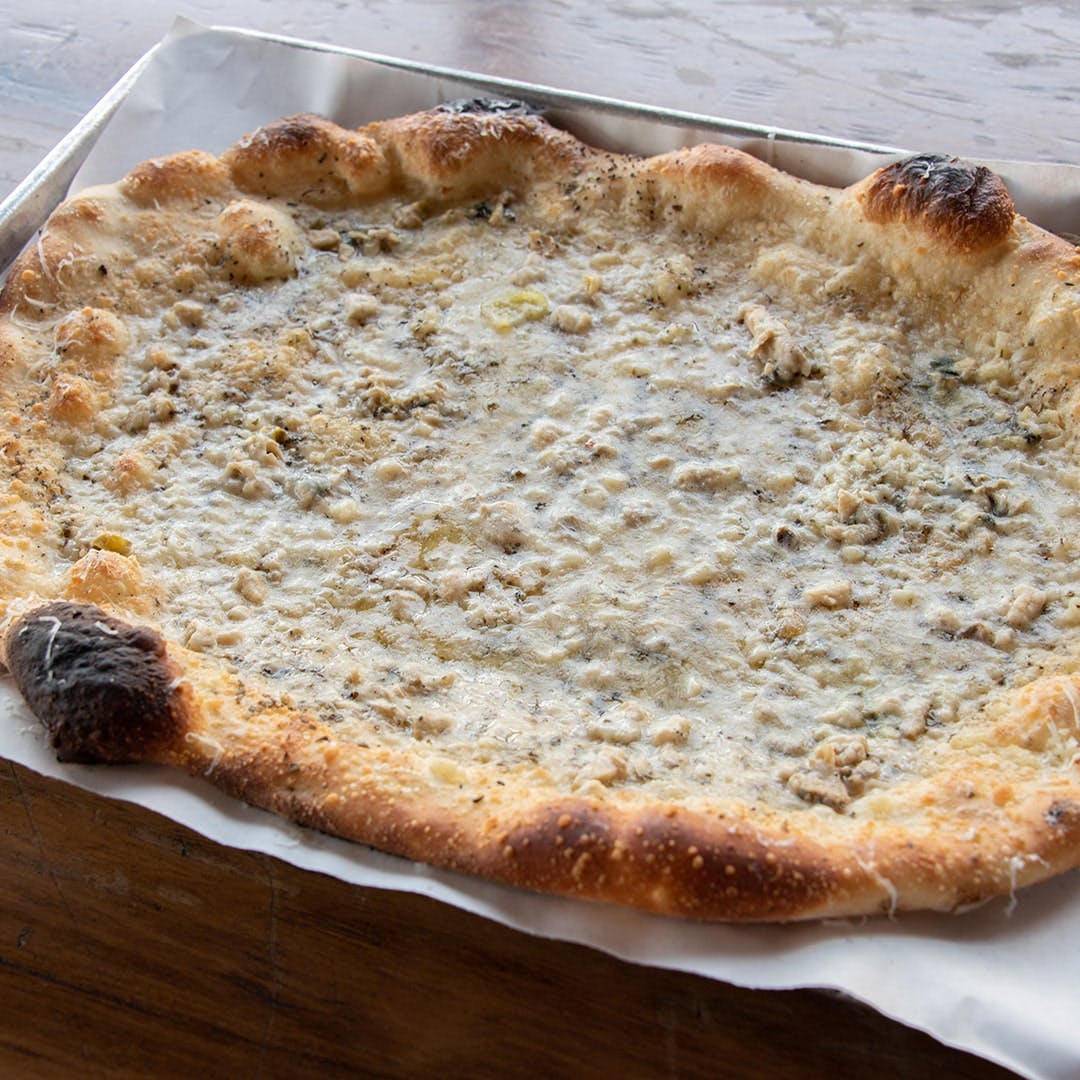Order Fresh Clam Pie - Small food online from Urbn Pizza store, San Diego on bringmethat.com