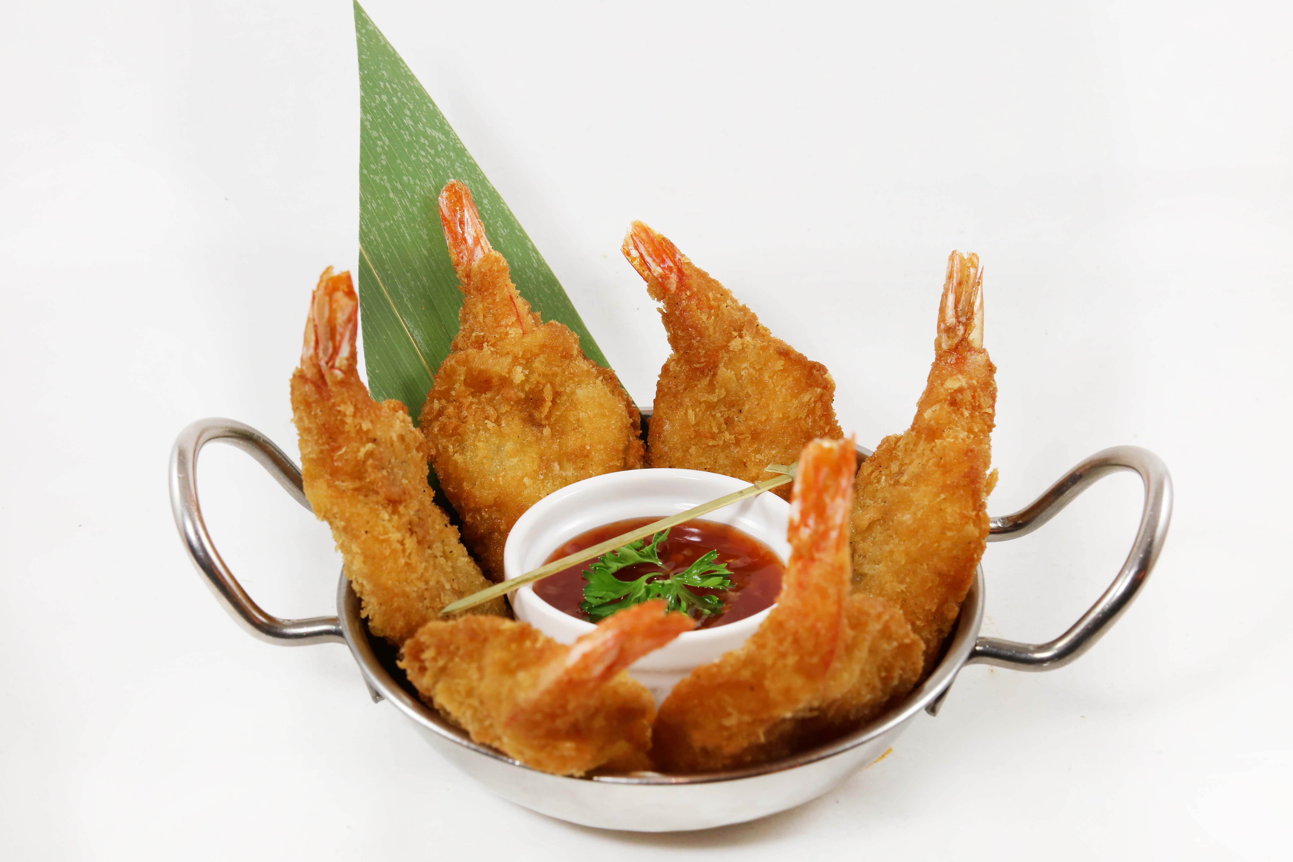 Order 2. Coconut Shrimp food online from Eto'O Modern Asian Cuisine store, Chicago on bringmethat.com