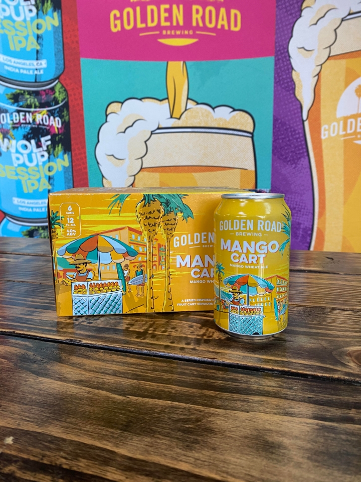 Order Mango Cart 6-Pack food online from Golden Road Brewing store, Sacramento on bringmethat.com