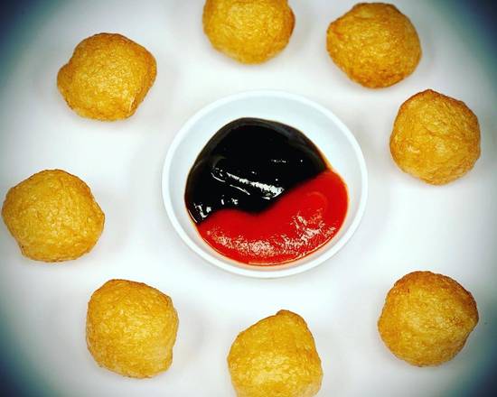 Order Fried Fish Balls food online from Wow Pho Grill store, Woodstock on bringmethat.com