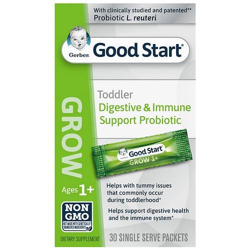 Order Gerber Good Start Grow Toddler Digestive & Immune Support Probiotic Dietary Supplement - 30.0 ea food online from Walgreens store, Denton on bringmethat.com