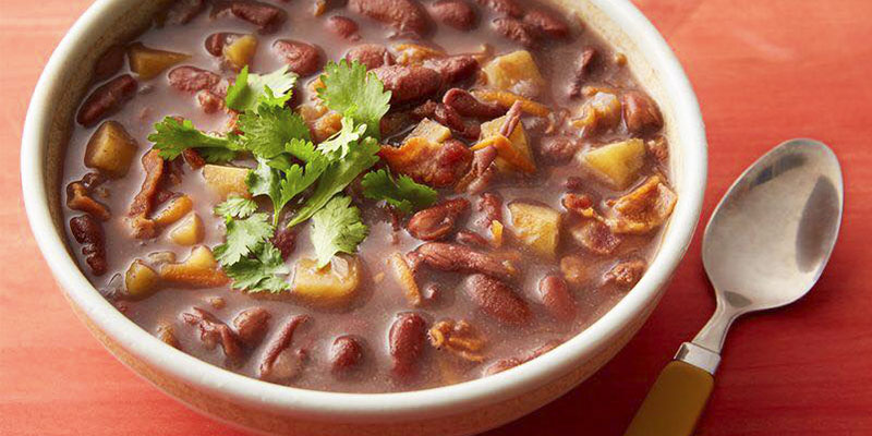 Order Frijol con Chorizo food online from Obregon Mexican Restaurant store, Laredo on bringmethat.com