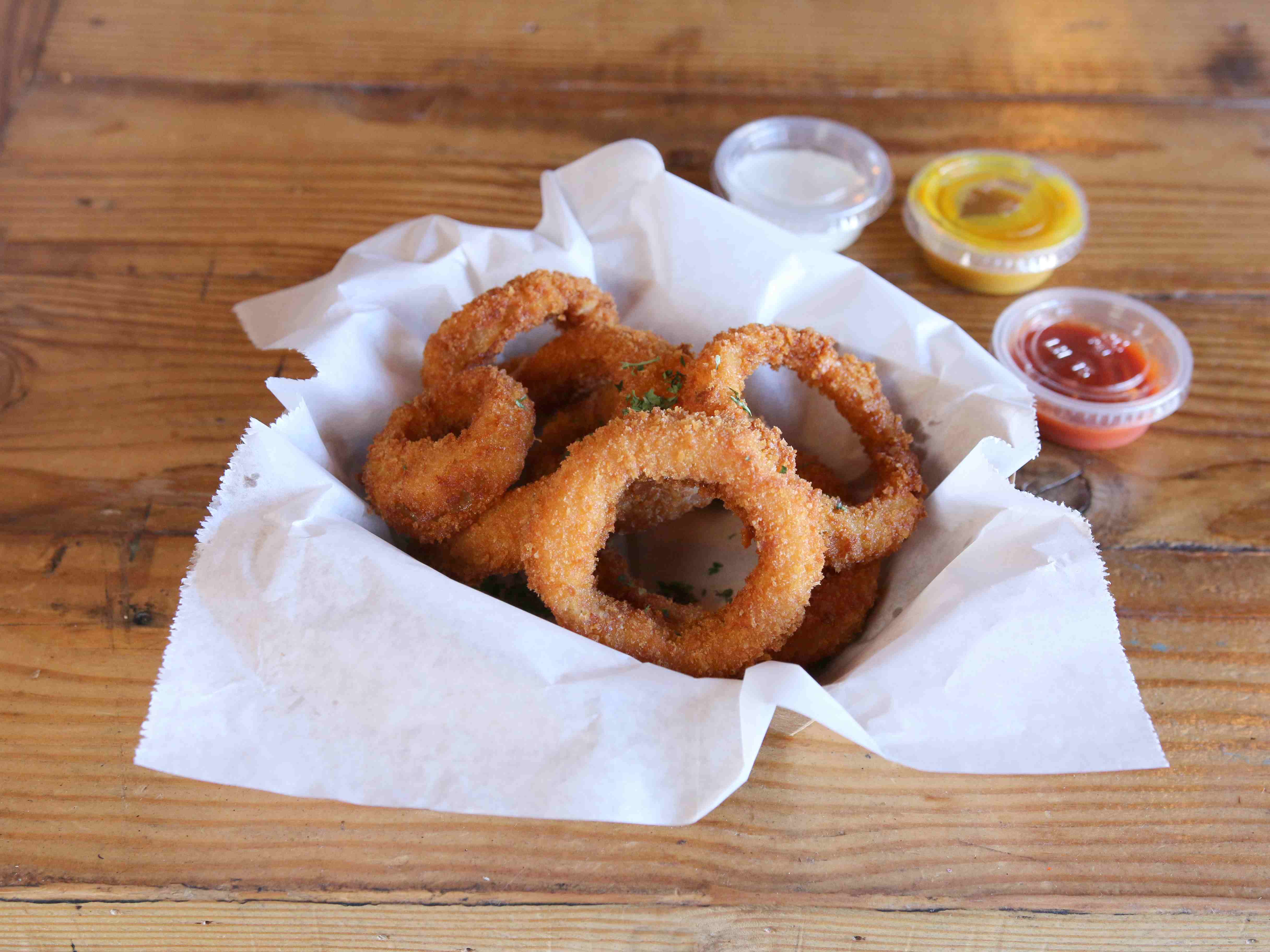 Order Onion Rings food online from Wings & Bowls store, Claremont on bringmethat.com