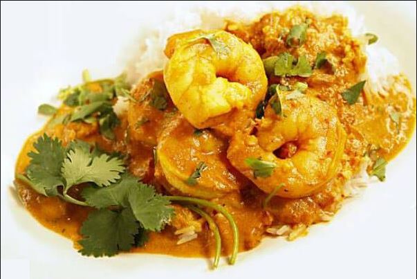 Order Goa Shrimp Curry food online from Coriander store, Sharon on bringmethat.com