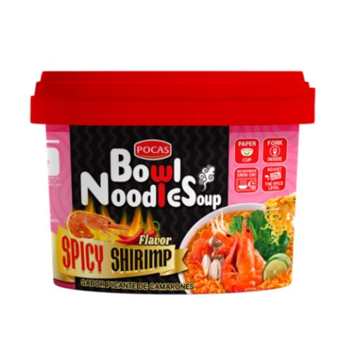 Order Pocas Bowl Noodle Soup Shrimp 3.17oz food online from 7-Eleven store, Denver on bringmethat.com